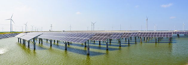Large-scale Complex mountain photovoltaic power station solutions