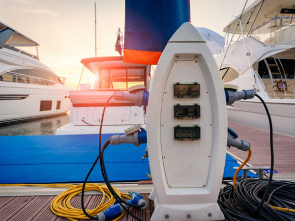 Solutions for zero-carbon charging and Marine battery replacement